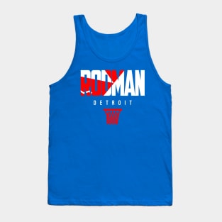 Rodman Detroit Basketball Tank Top